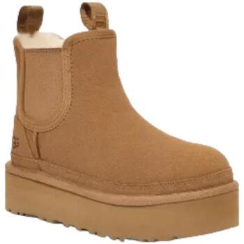 Sapatos Rapariga Botas UGG  Bege