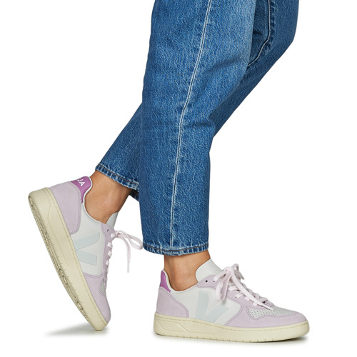 Veja V-10 Branco / Violeta