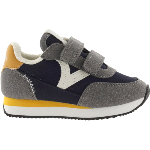 Sapatos Rapaz Sapatilhas Victoria TÊNIS  ASTRO KIDS TIRAS 1137103 Cinza