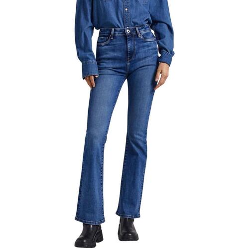 Textil Mulher Calças de ganga Pepe jeans  Azul