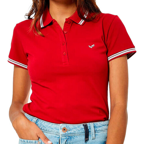 Textil Mulher T-shirts e Pólos Kaporal  Vermelho