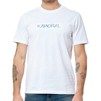 Textil Homem T-shirts e Pólos Kaporal  Branco