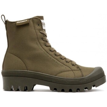 Sapatos Mulher Botas Ecoalf MULHACENALF KHAKI Verde