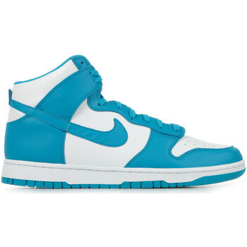 Sapatos Homem Sapatilhas Nike Dunk Hi Retro Branco