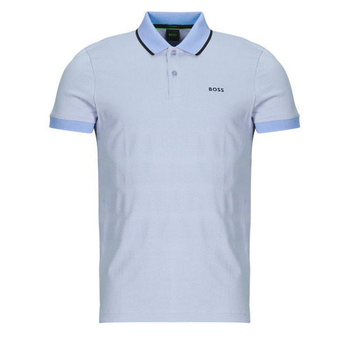 Textil Homem Polos mangas curta BOSS Paddy 5 Azul / Céu