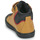 Sapatos Rapaz Sapatilhas de cano-alto Geox B GISLI BOY Castanho / Preto