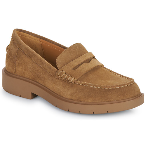 Sapatos Mulher Mocassins Geox D SPHERICA EC1 MOC Castanho