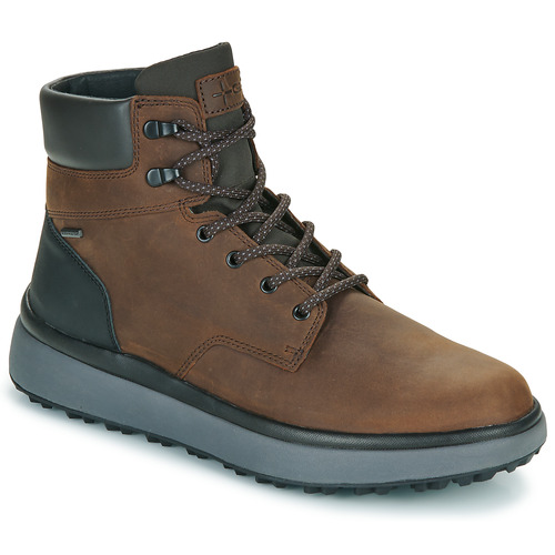 Sapatos Homem Botas baixas Geox U GRANITO + GRIP B A Castanho