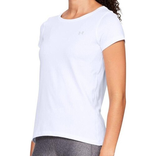 Textil Mulher T-shirts e Pólos Under Armour  Branco