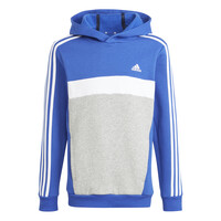 Textil Rapaz Sweats Adidas Sportswear Tiberio 3-Stripes Colorblock Fleece Hoodie Marinho / Branco