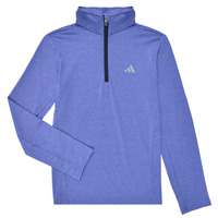 Textil Rapaz T-shirt mangas compridas Adidas Sportswear Training AEROREADY 1/2-Zip Long Sleeve Long-Sleeve Top Azul