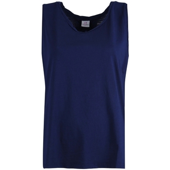 Textil Mulher Tops sem mangas Deha D73220 Azul