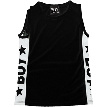 Textil Rapaz Tops sem mangas Boy London CNBL9103J Preto