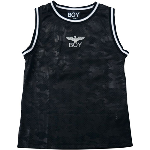 Textil Rapaz Tops sem mangas Boy London CNBL9105J Preto