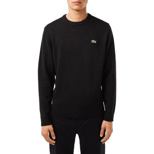 Textil Homem camisolas Lacoste AH1988 Preto