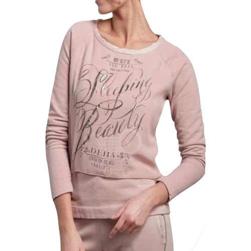 Textil Mulher Sweats Deha B84062 Rosa