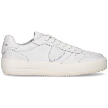 Sapatos Homem Sapatilhas Philippe Model VNLU V001 NICE LOW-BLANC Branco