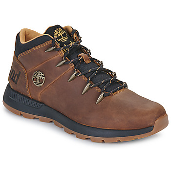 Sapatos Homem Sapatilhas de cano-alto Timberland SPRINT TREKKER MID LACE UP Castanho