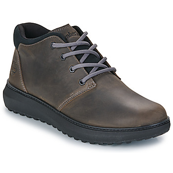 Sapatos Homem Botas baixas Timberland HUDSON ROAD MID LACE UP CHUKKA Cinza / Castanho