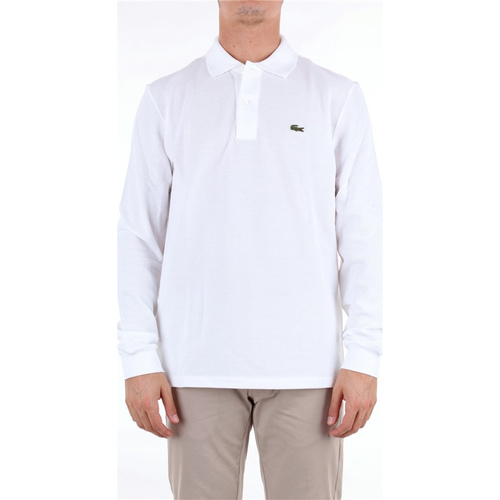 Textil Homem Polos mangas compridas Lacoste PH7226 Branco