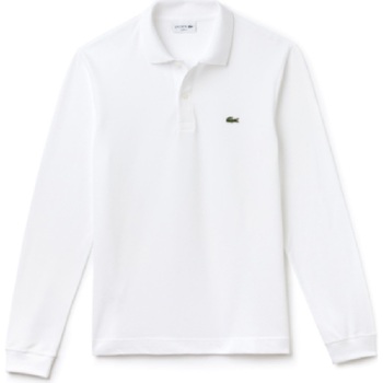 Textil Homem Polos mangas compridas Lacoste PH1311 Branco