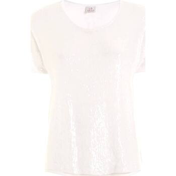 Textil Mulher T-Shirt mangas curtas Deha B52650 Branco