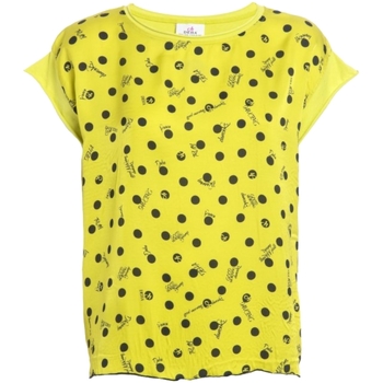 Textil Mulher T-Shirt mangas curtas Deha B44090 Amarelo