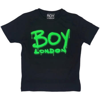 Textil Rapaz T-Shirt mangas curtas Boy London TSBL1106J Preto