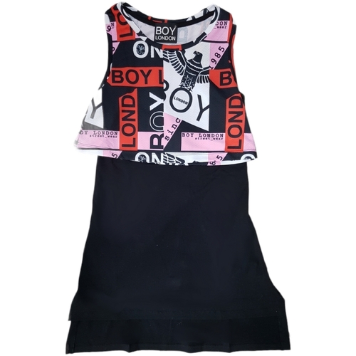 Textil Rapariga Vestidos Boy London VSBL1150J Preto