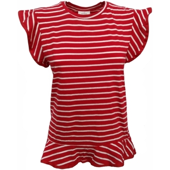 Textil Mulher T-Shirt mangas curtas Deha D93293 Vermelho