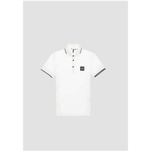 Textil Rapaz T-shirts e Pólos Antony Morato MKKS00649-FA100083-1011-18-19 Branco