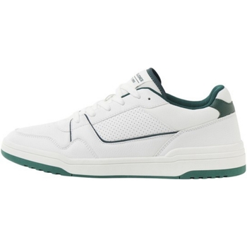 Sapatos Homem Sapatilhas Jack & Jones 12254003 JFWLONDON PU NOOS WHITE TREKKING GREEN Branco