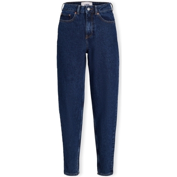 Textil Mulher Calças Jeans Jjxx Noos Calças Lisbon Mom - Dark Blue Denim Azul