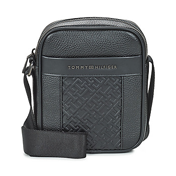 Malas Homem Pouch / Clutch Tommy Hilfiger TH CENTRAL MONO MINI REPORTER Preto