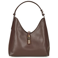 Malas Mulher Bolsa de ombro Furla FURLA GOCCIA M HOBO Castanho