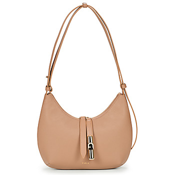 Malas Mulher Bolsa de ombro Furla FURLA GOCCIA Camel