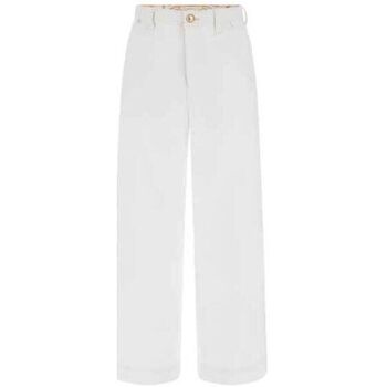 Textil Mulher Calças Guess W4GA77 D4PV3-S0D4 Branco