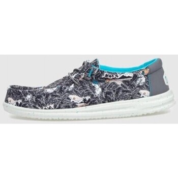 Sapatos Homem Sapatilhas Dude ZAPATILLA  WALLY H20 TROPICAL NEGRO Preto