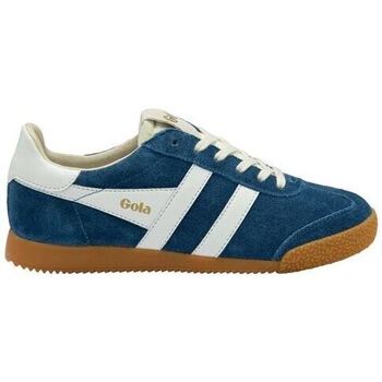 Sapatos Homem Sapatilhas Gola ELAN Azul