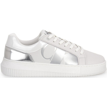 Sapatos Mulher Sapatilhas Calvin Klein Jeans 01V CHUNKY CUPSOLE Branco