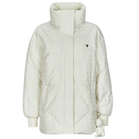 Textil Mulher Quispos Guess 4G LOGO PUFFER JACKET Branco