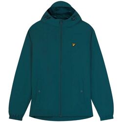 Textil Homem Casacos  Lyle & Scott JK464V ZIP THROUGHT JKT-W746 MALACHITE GREEN Azul