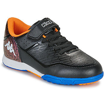 Sapatos Rapaz Desportos indoor Kappa KOMBAT PLAYER EV TG KID Preto / Azul / Laranja