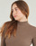 Textil Mulher Vestidos compridos Karl Lagerfeld LSLV BUCKLE BELT KNIT DRESS Camel