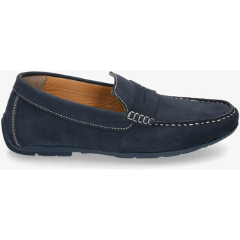 Sapatos Homem Mocassins Traveris BAGUR 6195 Azul