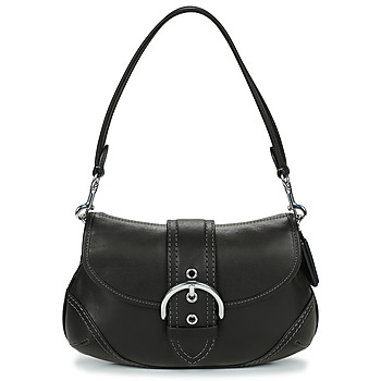 Malas Mulher Bolsa de ombro Coach SOHO Preto