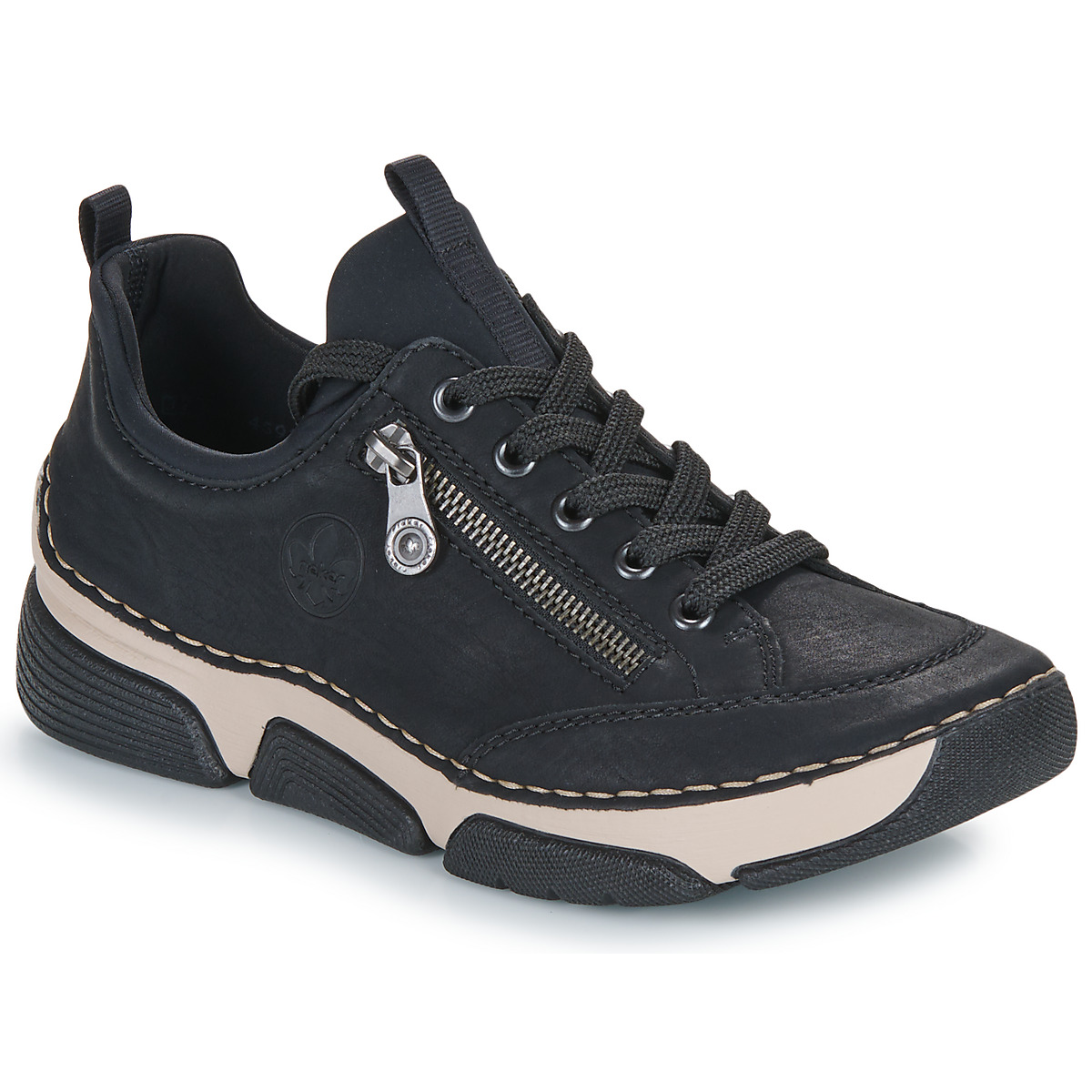 Sapatos Mulher Sapatilhas Rieker 45973-00 Preto