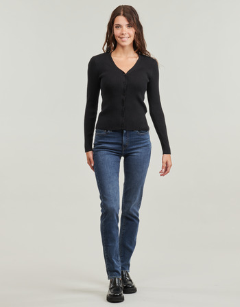 Textil Mulher Calças Jeans Levi's 724 HIGH RISE STRAIGHT Azul