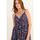 Textil Mulher Vestidos Molly Bracken R1480CP-NAVY SACHA Azul