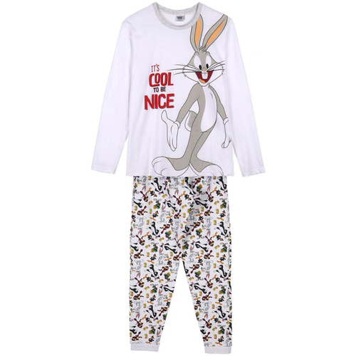 Textil Mulher Pijamas / Camisas de dormir Dessins Animés 2900000195 Branco